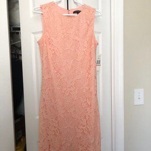 Sharagano Peach Dress